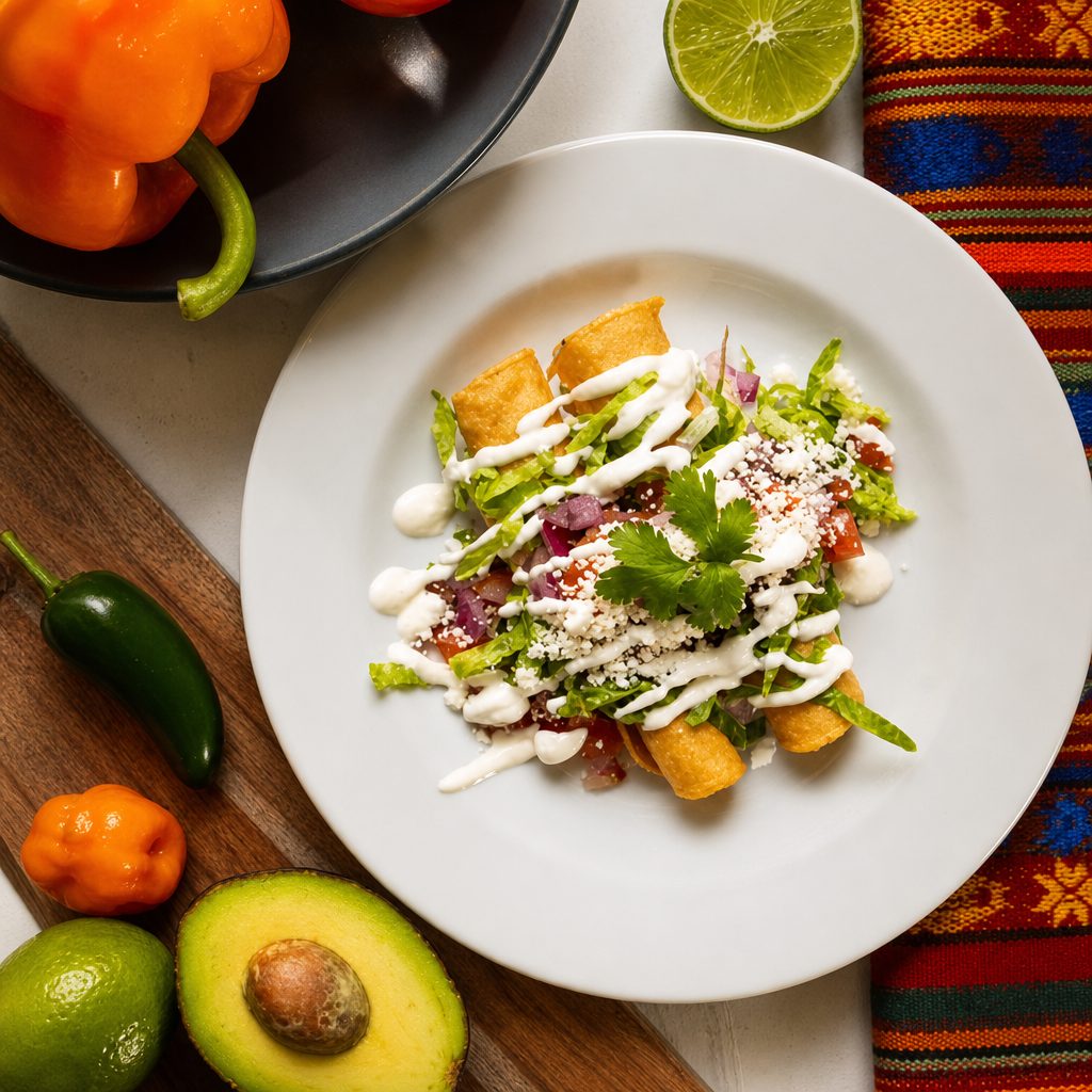 Tacos Dorados.