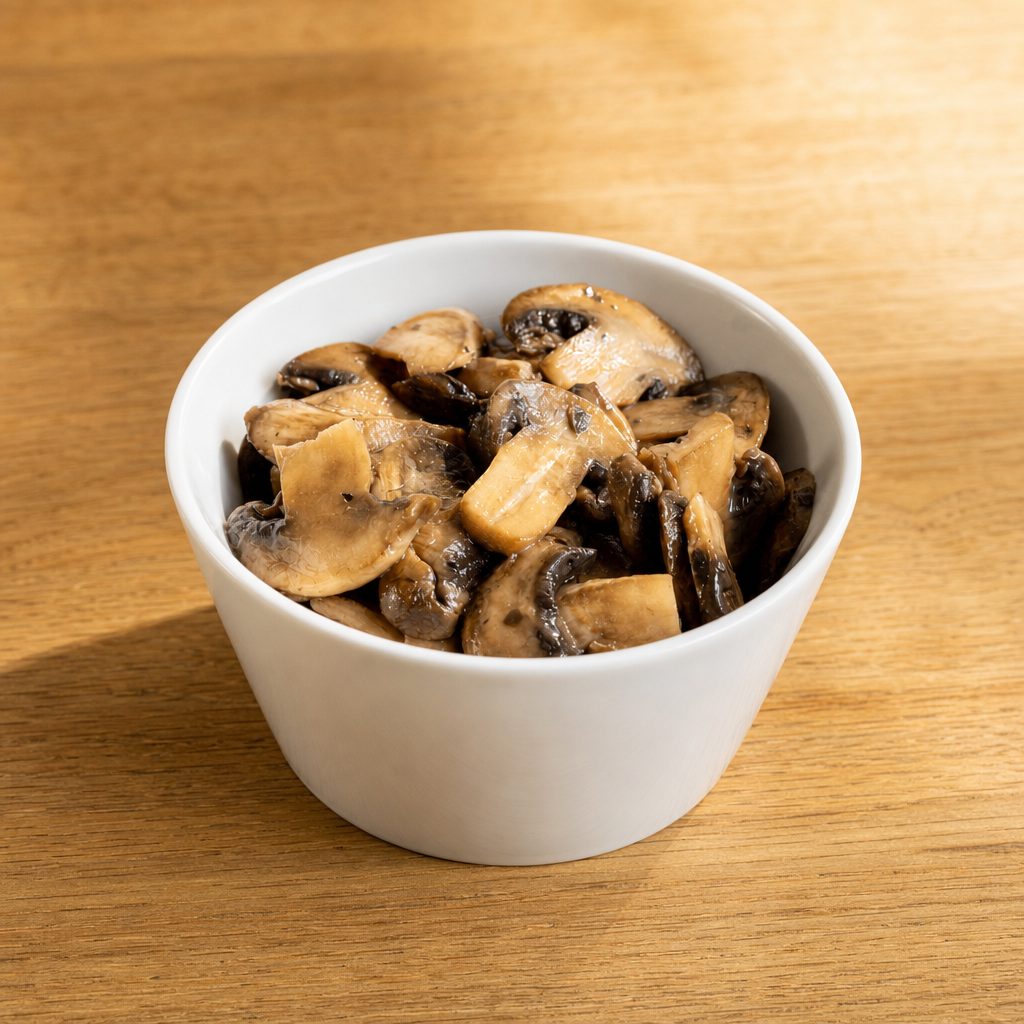 Sauteed Portobello Mushroom.
