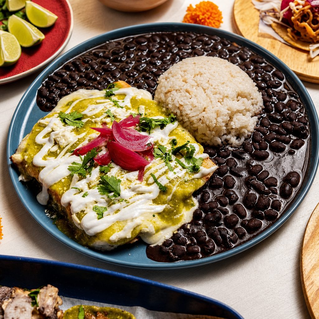 Enchiladas Suizas.