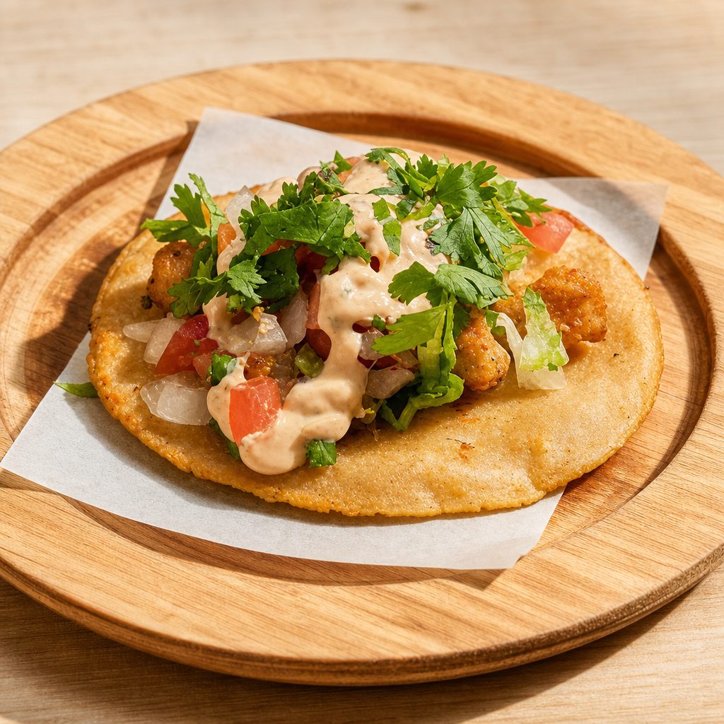 Mahi Mahi Fish Taco.
