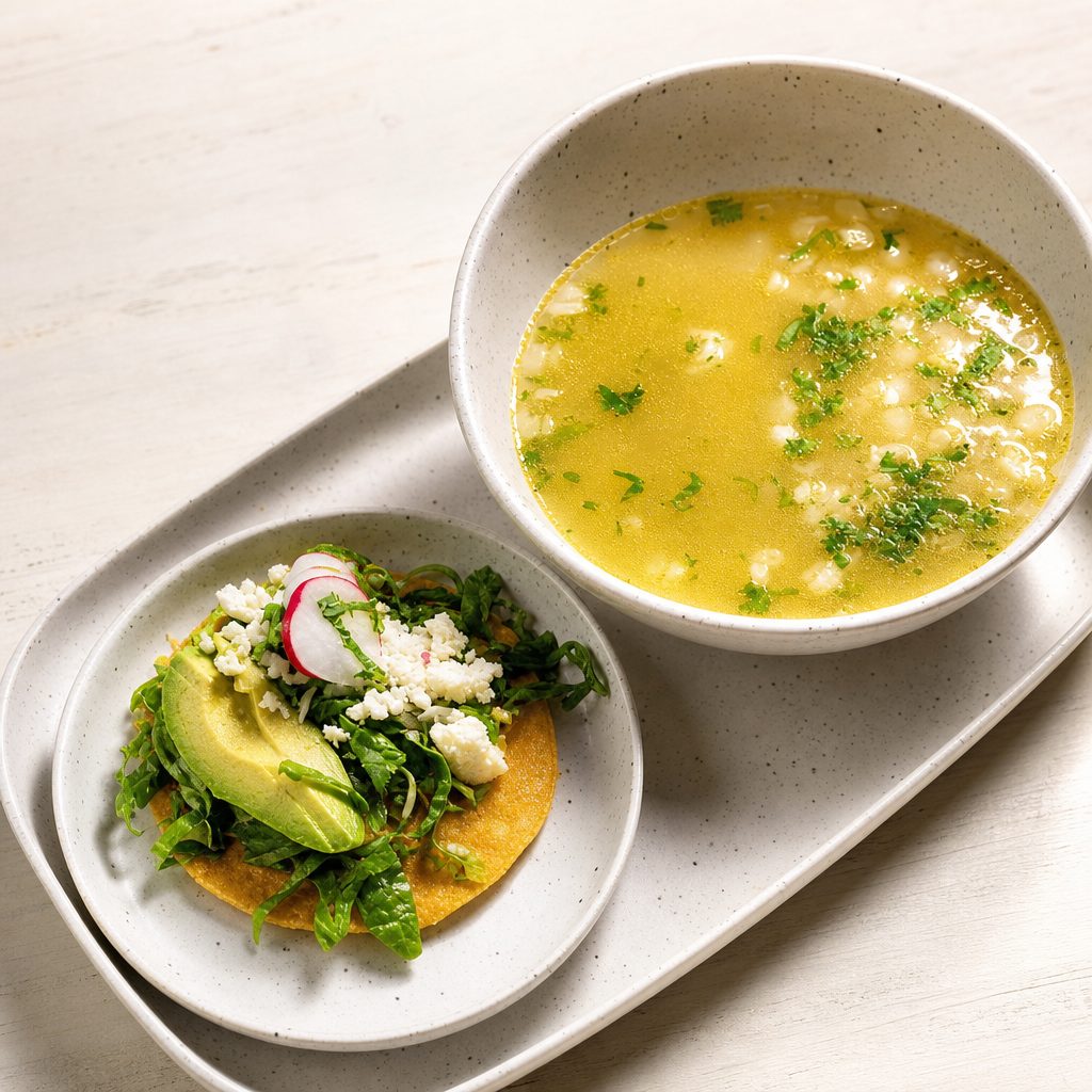 Pozole Rojo O Verde.