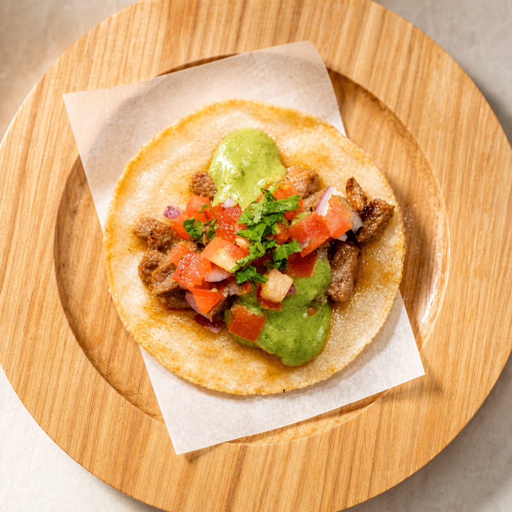Steak (Carne Asada) Taco.